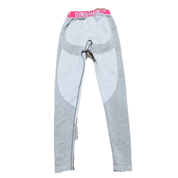 Gymshark Seamless Contour Flex Legging Women XS Grey Low Rise Athletic Yoga - Picture 3 of 7